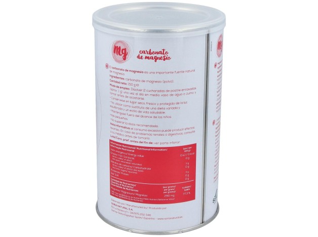 Soria Natural Carbonato De Magnesio 150G
