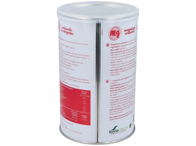 Soria Natural Carbonato De Magnesio 150G