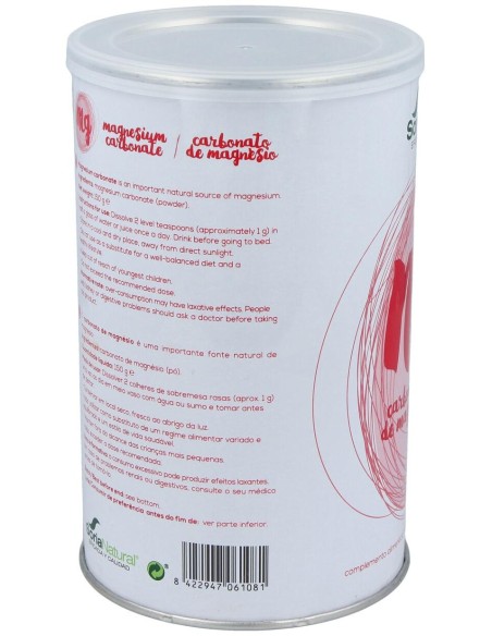 Soria Natural Carbonato De Magnesio 150G