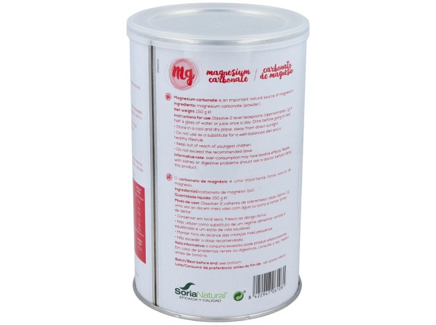 Soria Natural Carbonato De Magnesio 150G