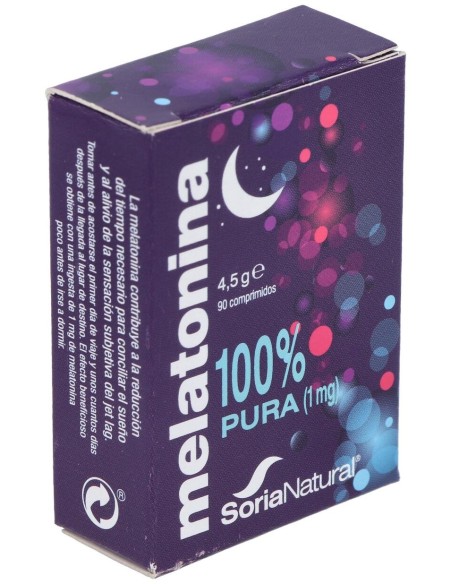Pharmasor Melatonina 100% Pura 1Mg 90Comp