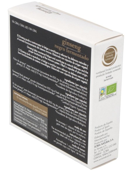 Ginseng Negro Fermentado 24Cap.
