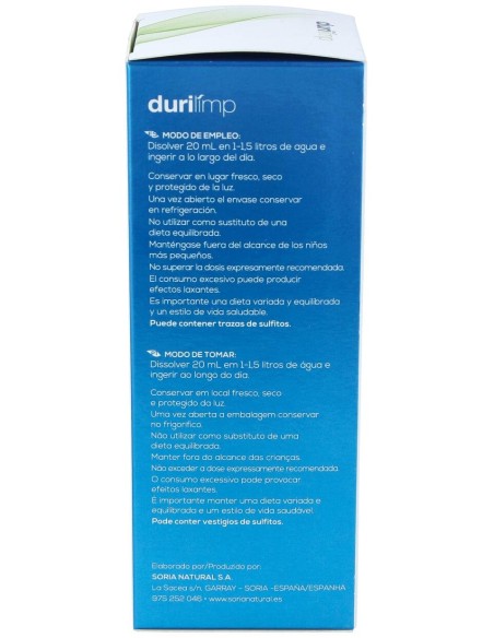 Soria Natural Durilimp 250Ml