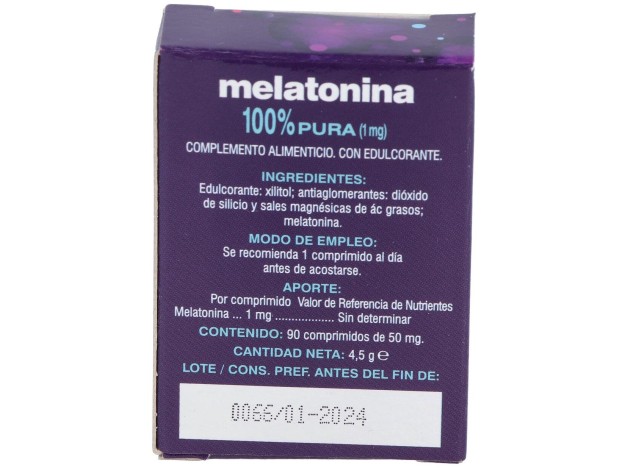 Pharmasor Melatonina 100% Pura 1Mg 90Comp