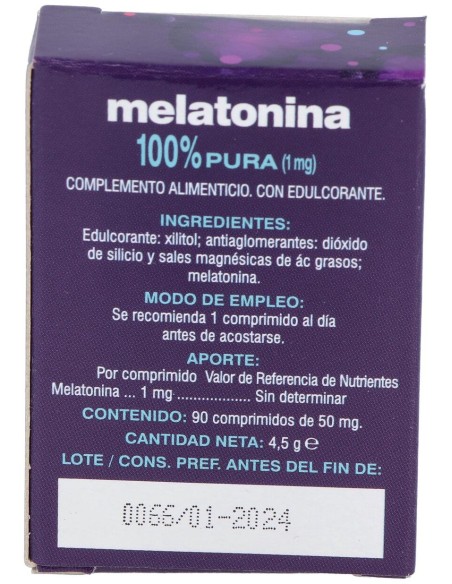 Pharmasor Melatonina 100% Pura 1Mg 90Comp