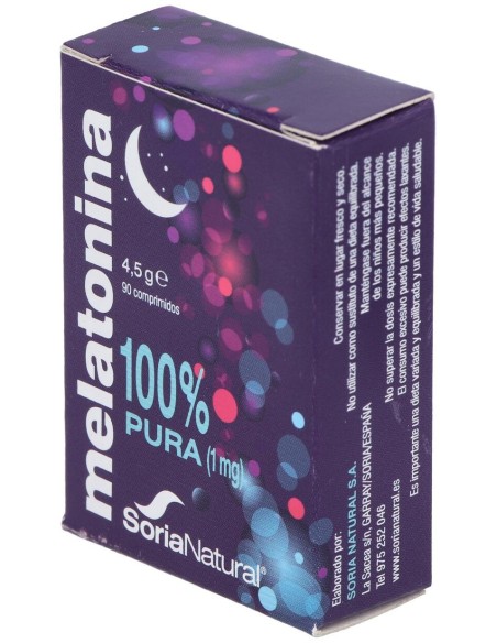 Pharmasor Melatonina 100% Pura 1Mg 90Comp