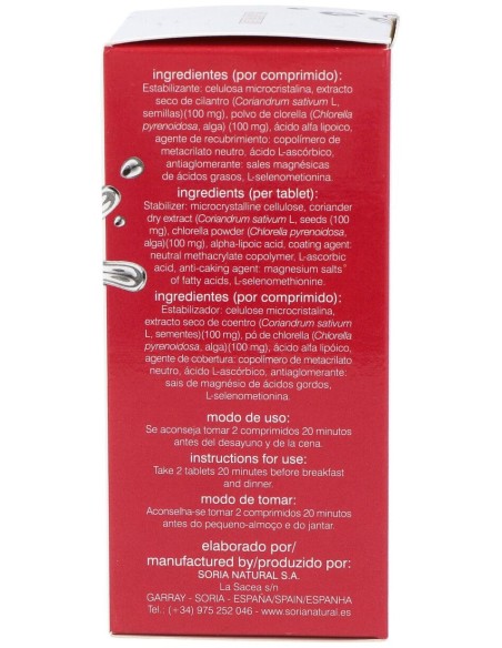 Soria Natural Metalopes 120Comp