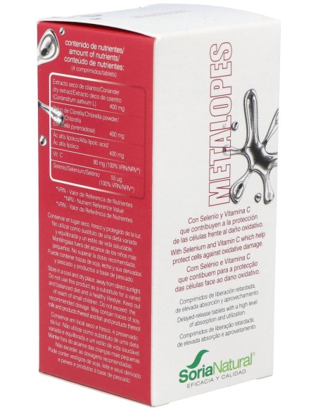 Soria Natural Metalopes 120Comp