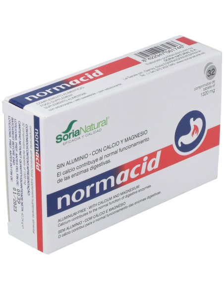 Soria Natural Normacid Citrus 32Comp