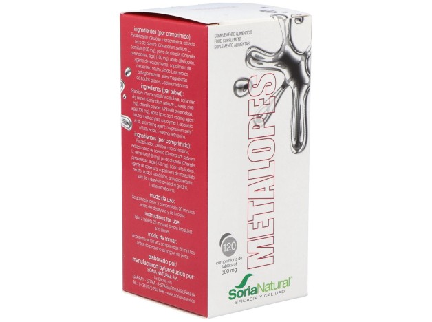 Soria Natural Metalopes 120Comp