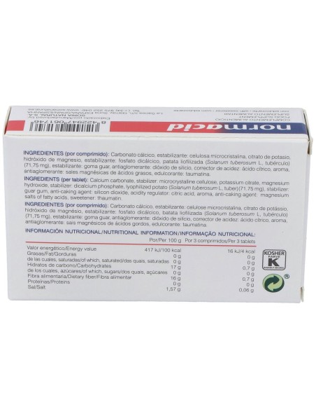 Soria Natural Normacid Citrus 32Comp