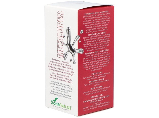 Soria Natural Metalopes 120Comp