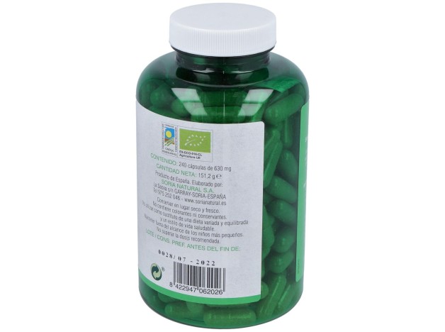 Soria Natural Verde De Cebada 240 Caps De 580Mg
