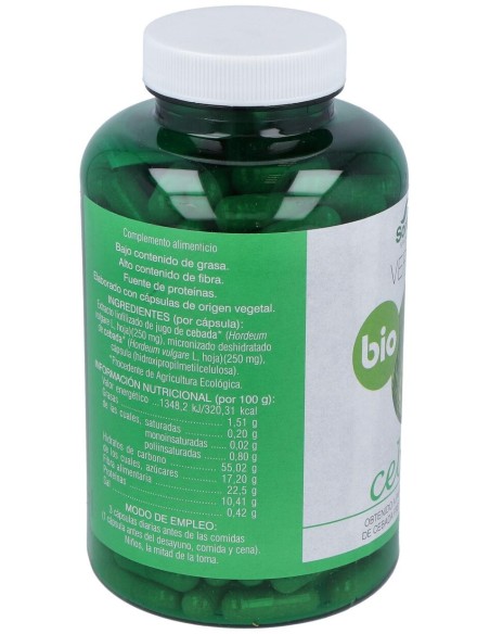 Soria Natural Verde De Cebada 240 Caps De 580Mg