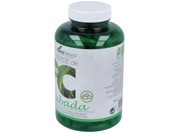 Soria Natural Verde De Cebada 240 Caps De 580Mg