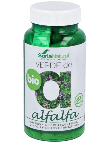 Soria Natural Verde De Alfalfa Bio 80Caps