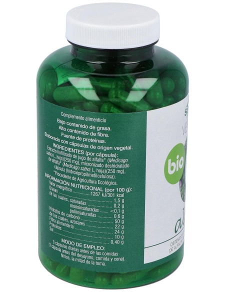 Soria Natural Verde De Alfalfa Bio 240Caps