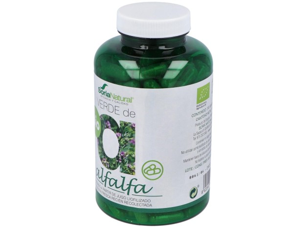 Soria Natural Verde De Alfalfa Bio 240Caps