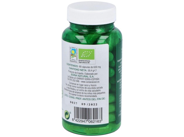 Soria Natural Verde De Alfalfa Bio 80Caps