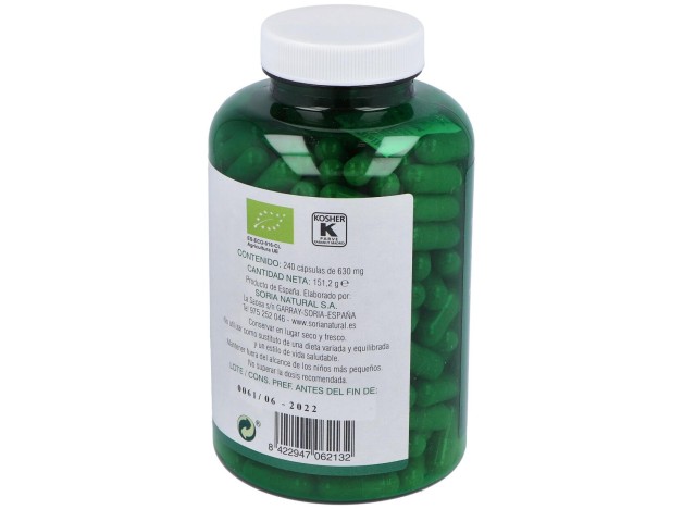Soria Natural Verde De Alfalfa Bio 240Caps