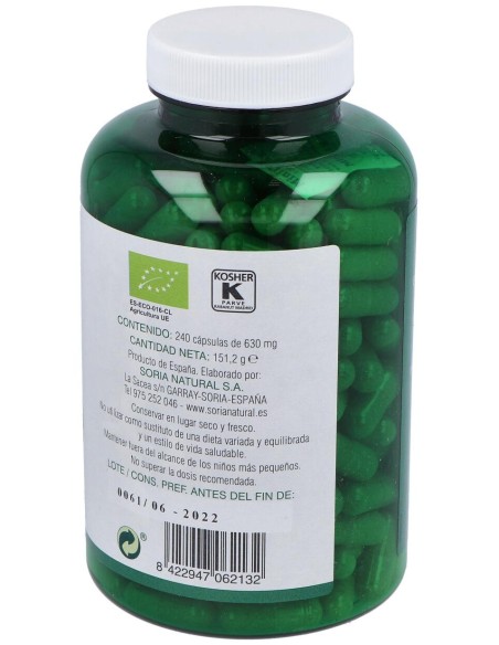 Soria Natural Verde De Alfalfa Bio 240Caps