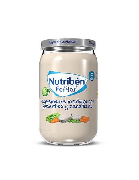 Nutriben 235 G Suprema Merluza /Guisante/Zanah