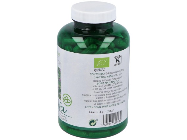 Soria Natural Verde De Alfalfa Bio 240Caps