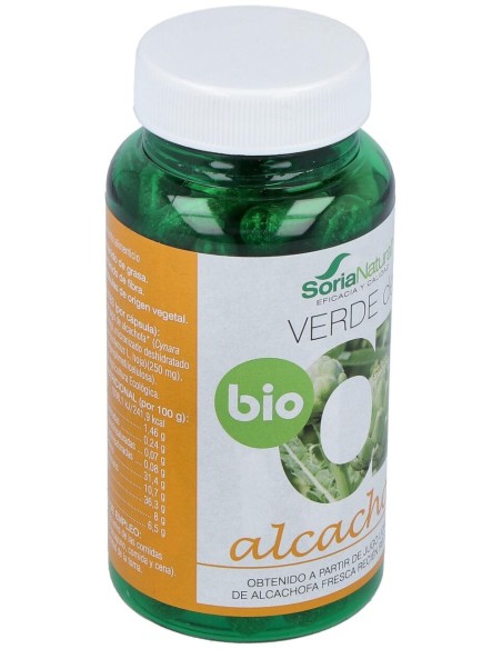 Soria Natural Verde De Alcachofa Bio 80Comp