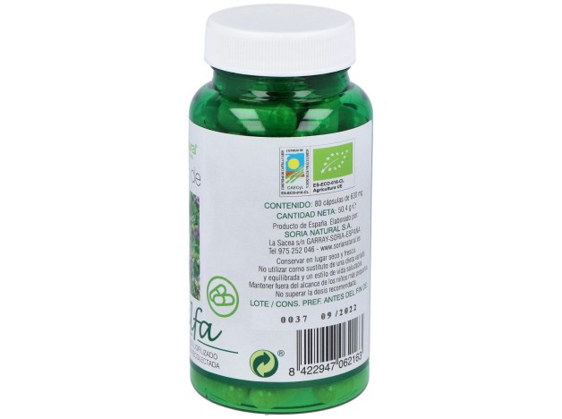 Soria Natural Verde De Alfalfa Bio 80Caps