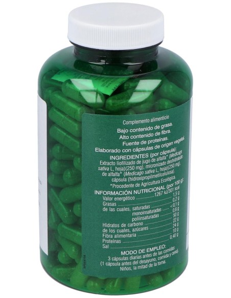 Soria Natural Verde De Alfalfa Bio 240Caps