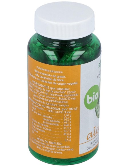 Soria Natural Verde De Alcachofa Bio 80Comp