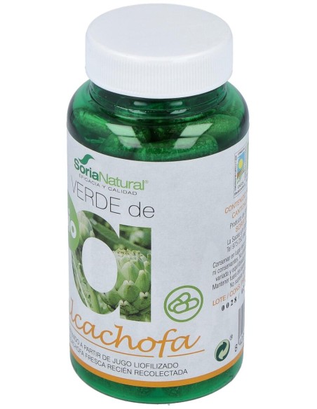 Soria Natural Verde De Alcachofa Bio 80Comp