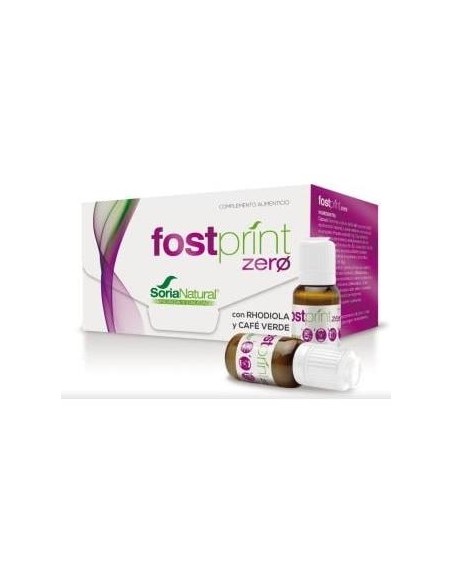 Soria Natural Fostprint Zero Con Rhodiola Y Café 15Uds