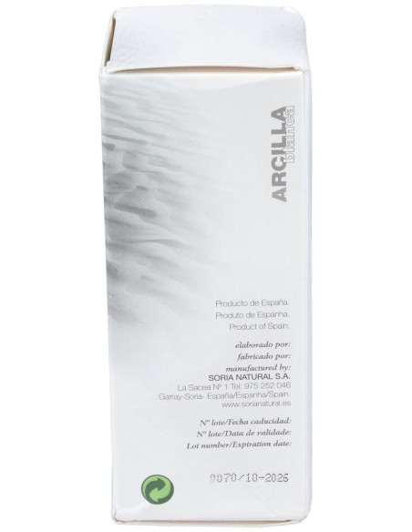 Soria Natural Arcilla Blanca 250G