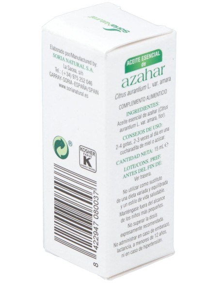 Flor Laranjeira Oleo Essencial 15Ml.
