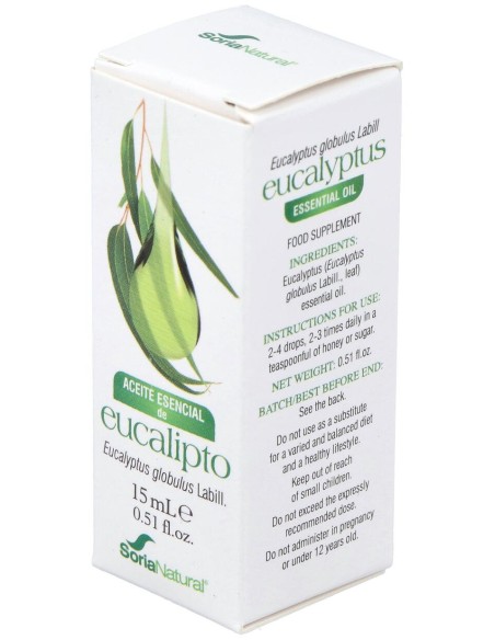 Soria Natural Aceite Esencial De Eucalipto 15Ml