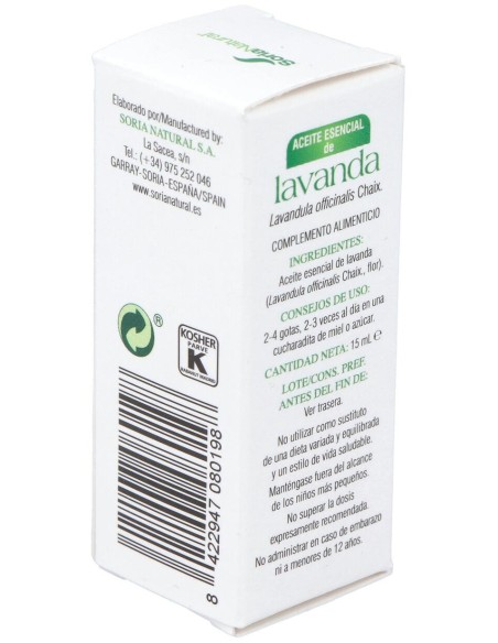 Aceite Esencial De Lavanda 15 Ml