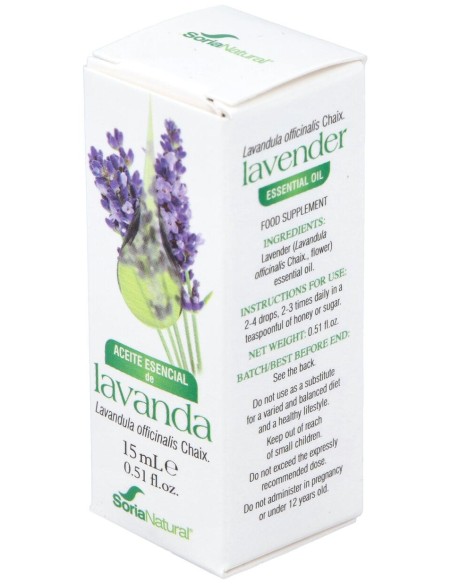 Aceite Esencial De Lavanda 15 Ml