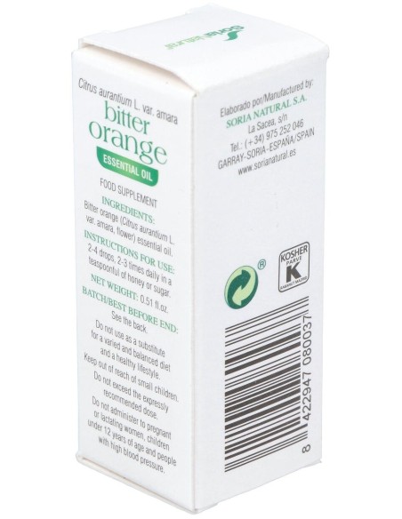 Flor Laranjeira Oleo Essencial 15Ml.