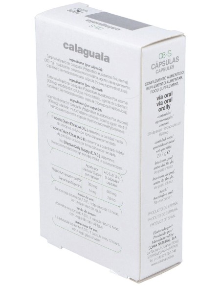 Calaguala 30 Caps Xxi Soria Natural