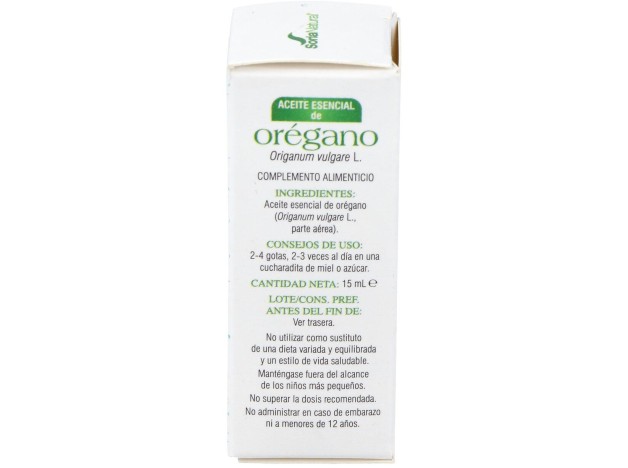 Soria Natural Aceite Esencial Oregano 15Cc
