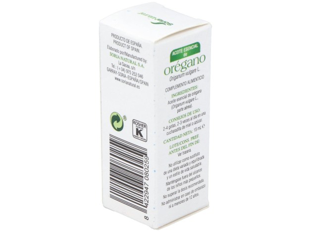Soria Natural Aceite Esencial Oregano 15Cc
