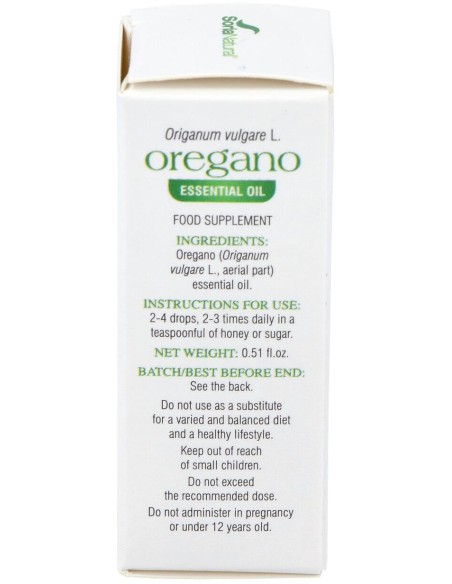 Soria Natural Aceite Esencial Oregano 15Cc