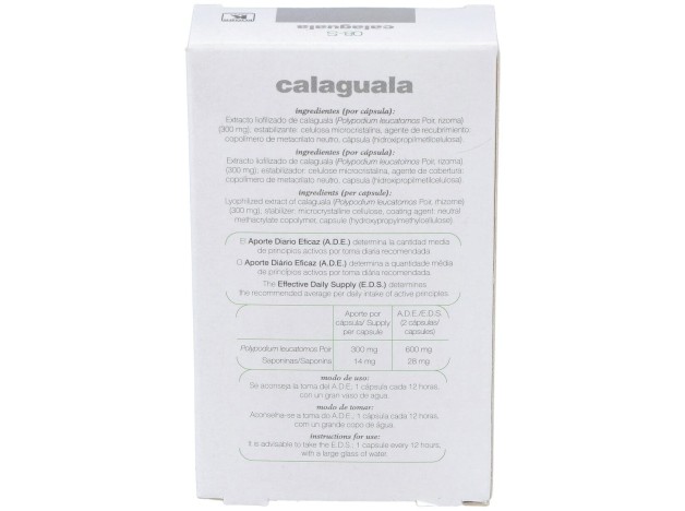 Calaguala 30 Caps Xxi Soria Natural