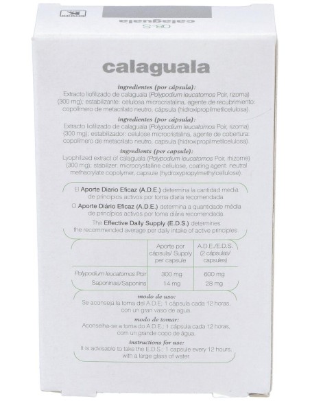 Calaguala 30 Caps Xxi Soria Natural