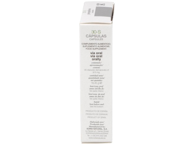 Soria Natural 30-S Propóleo Xxl 30 Cápsulas
