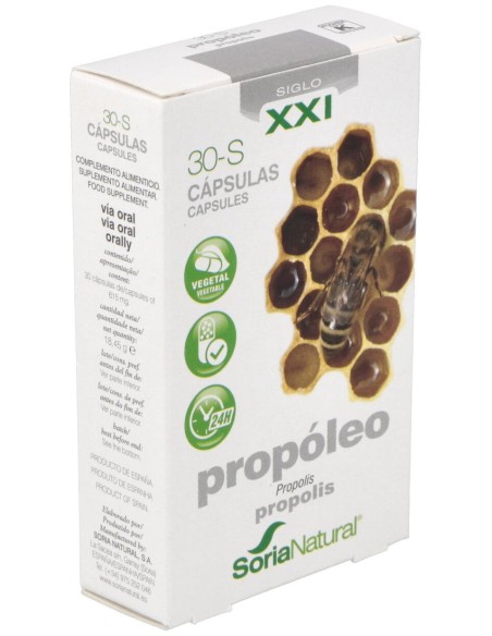 Soria Natural 30-S Propóleo Xxl 30 Cápsulas