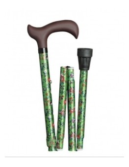 BASTON MULETILLA AL EXT PLEG FLORES VERDES