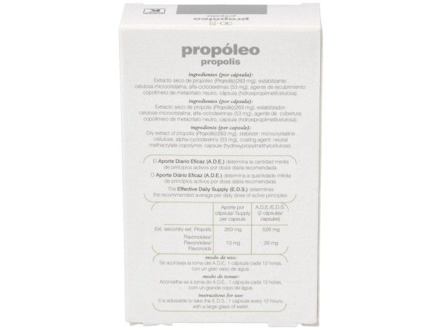 Soria Natural 30-S Propóleo Xxl 30 Cápsulas