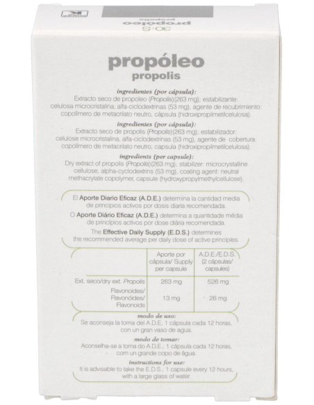 Soria Natural 30-S Propóleo Xxl 30 Cápsulas